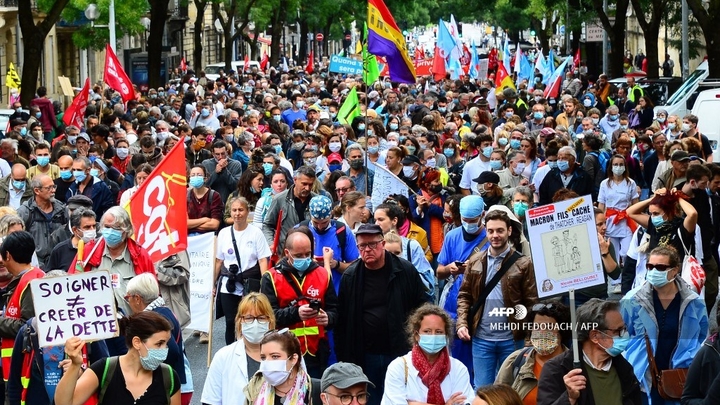 Manifestation soignants