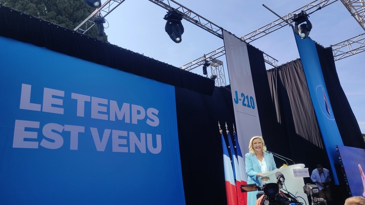 Marine Le Pen à Fréjus