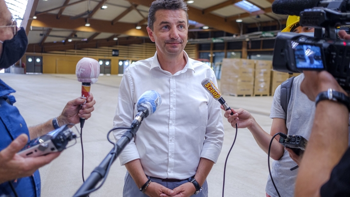 Wauquiez Perdriau Inauguration Parc des Expositions