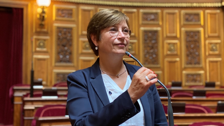 La Sénatrice Dominique Vérien