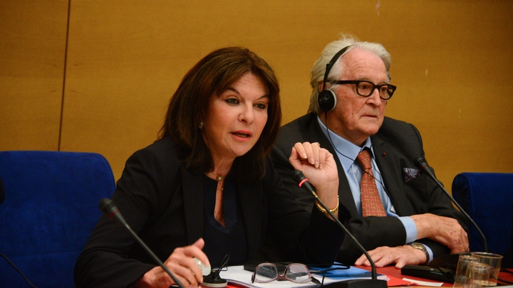Paris : Colloque de opposition parlementaire ukrainnienne au senat francais