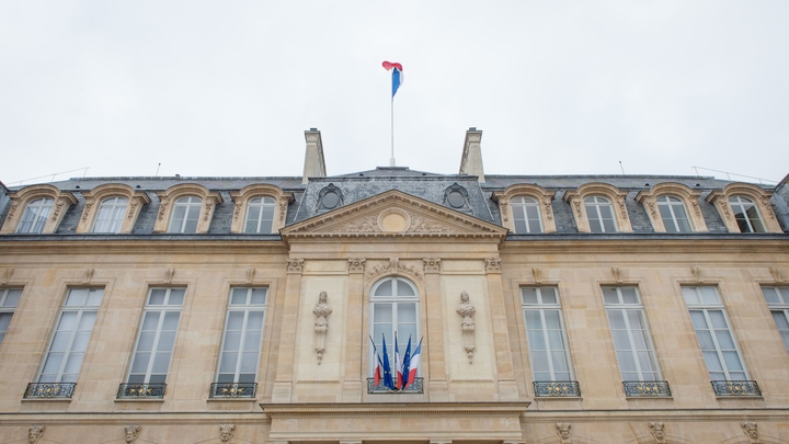 Paris. French presidential palace Elysee. 