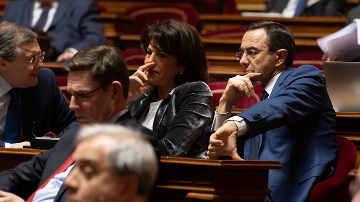 Paris: Weekly session of questions to the government at the senate