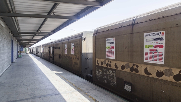 France: Ligne de fret ferroviaire Perpignan-Rungis