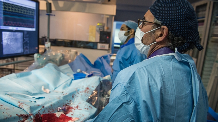 Soin intensif, chirurgie cardiaque, Hopital la Roseraie, Aubervilliers