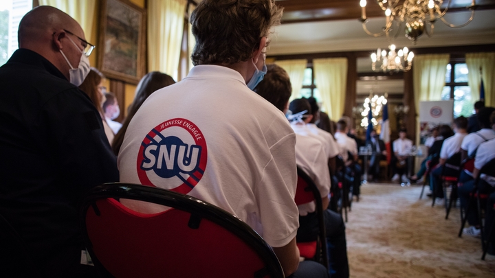 Gabriel ATTAL ceremonie du lancement du SNU 2020