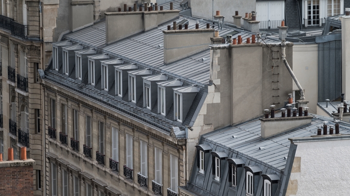 FRA : Les toits de Paris