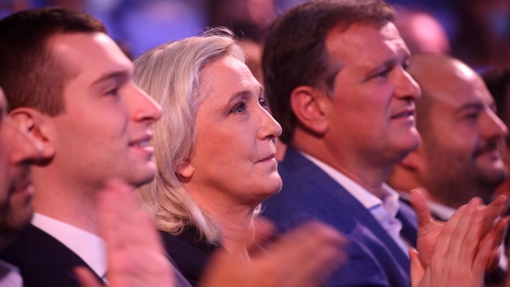 Marine Le Pen at the 17th Congres in Perpignan