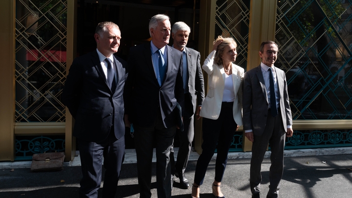 Paris: Meeting of LR with Wauquiez, Juvin, Barnier, Pecresse and Retailleau