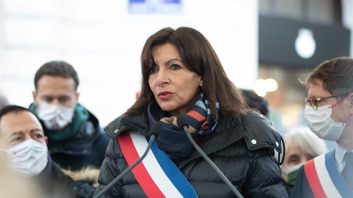 FRA - INAUGURATION DE LA PLACE DES COMBATTANTS DU SIDA - LE MARAIS - PARIS