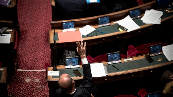 Une séance au Sénat