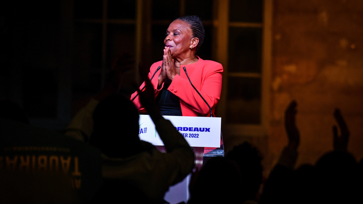 Christiane Taubira public meeting in Bordeaux
