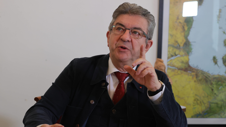 Conference de presse de Jean-Luc Melenchon