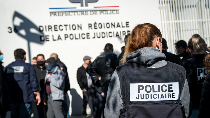 Paris : Rassemblement Police