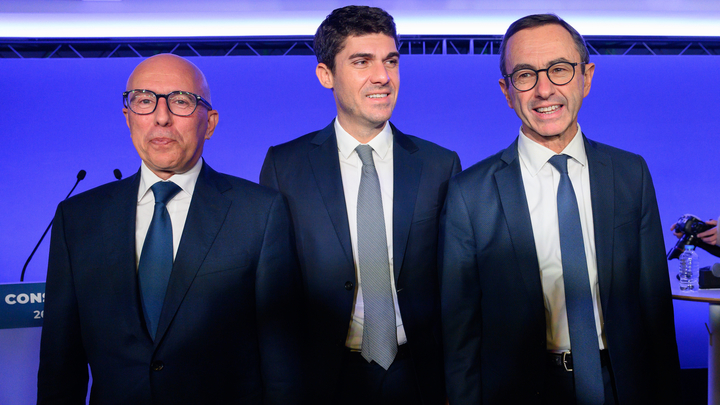 Paris:  Ciotti, Retailleau and Pradier hearing by the national council of LR