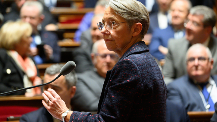Paris: Weekly session of questions to the government at the french senate