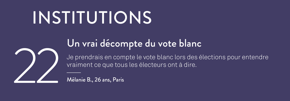 Tous président proposition 22