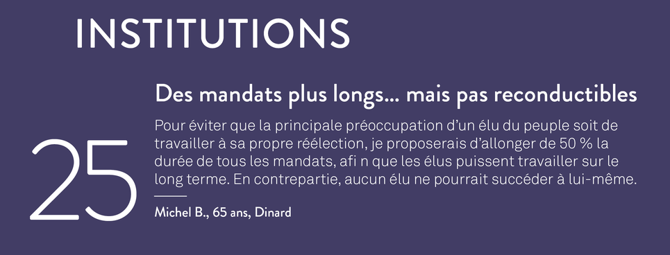 Tous président proposition 25