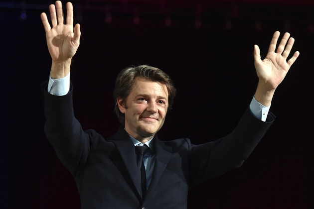François Baroin lors d'un meeting à Toulouse, le 16 février 2017