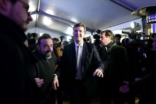 Arnaud Montebourg, le 22 janvier 2017 à Paris 