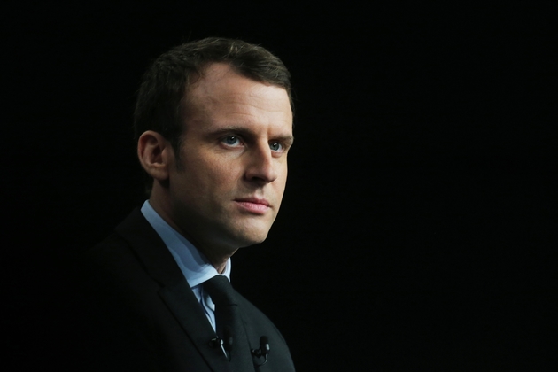 Emmanuel Macron à Reims le 17 mars 2017