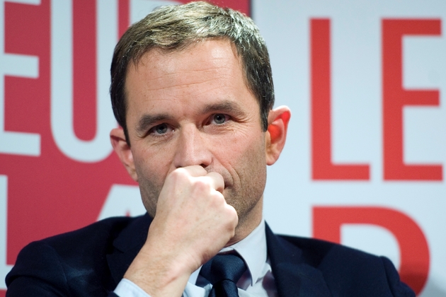 Benoît Hamon à Clermont-Ferrand le 16 janvier 2017.