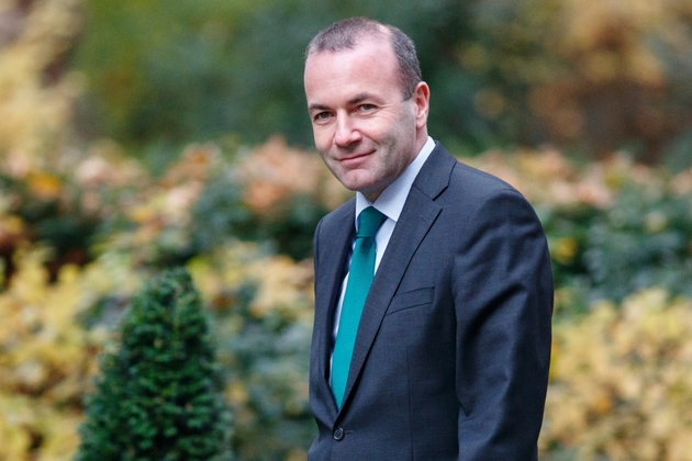 L'Allemand Manfred Weber, le patron des députés du Parti populaire européen (PPE) à Londres, le 15 novembre 2017