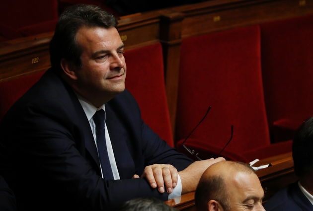 Le député Thierry Solere à Paris le 17 octobre 2017