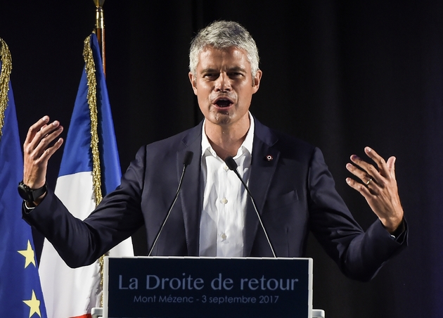 Laurent Wauquiez, ancien ministre et président de la région Auvergne-Rhône-Alpes, le 3 septembre 2017 à Les Estables (Haute-Loire) 