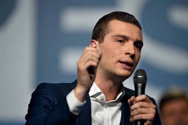 Jordan Bardella, tête des liste du Rassemblement national aux européennes Jordan Bardella, le 1er mai 2019 à Metz