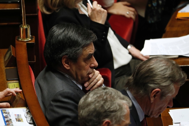 François Fillon le 13 décembre 2016 à l'Assemblée nationale à Paris