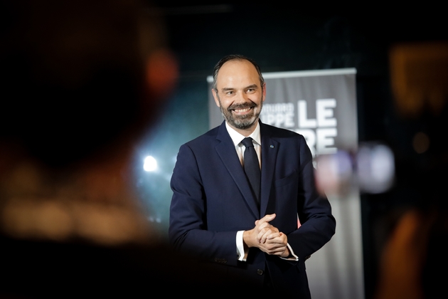 Edouard Philippe au Havre, le 20 février 2020