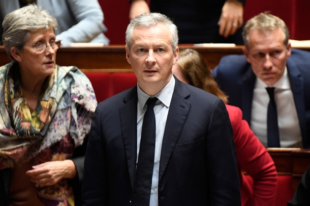 Bruno Le Maire à l'Assemblée nationale le 6 décembre 2017 à Paris