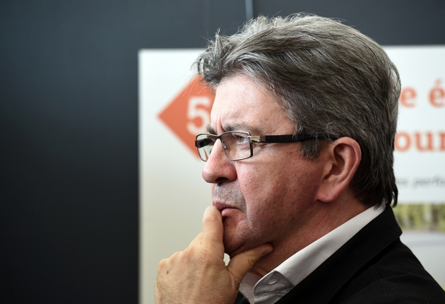 Jean-Luc Mélenchon, le 11 avril 2017 à Villeneuve-d'Ascq