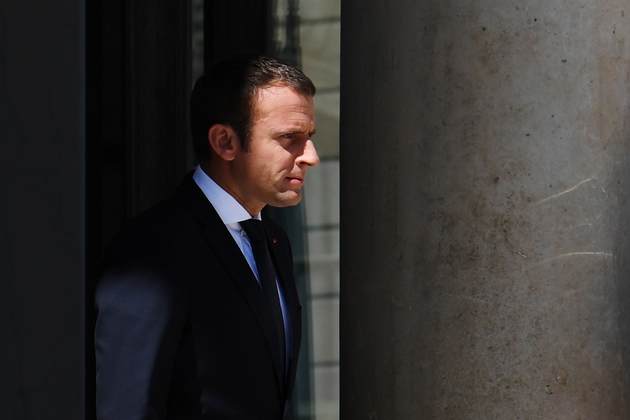 Emmanuel Macron à l'Elysée à Paris le 26 juin 2017
