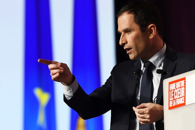 Benoît Hamon a réuni environ 2.000 personnes à Marseille, le 7 mars 2017