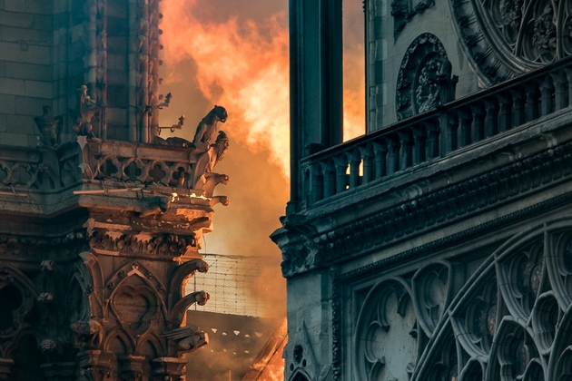 Notre-Dame, le 15 avril 2019