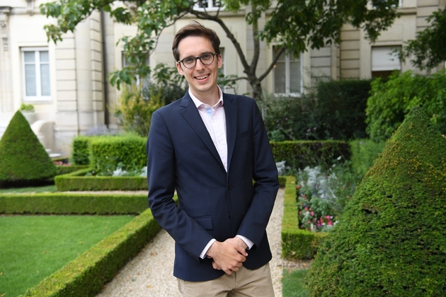 Le député LREM de Paris Pacôme Rupin, à l'Assemblée nationale, le 23 juin 2017