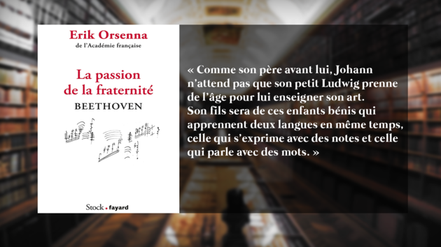 « Beethoven - La passion de la fraternité » Citation