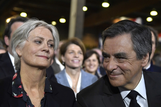François et Penelope Fillon à Paris, le 29 janvier 2017