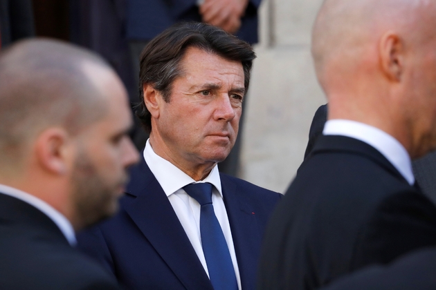 Le maire de Nice Christian Estrosi à Paris le 21 juillet 2017