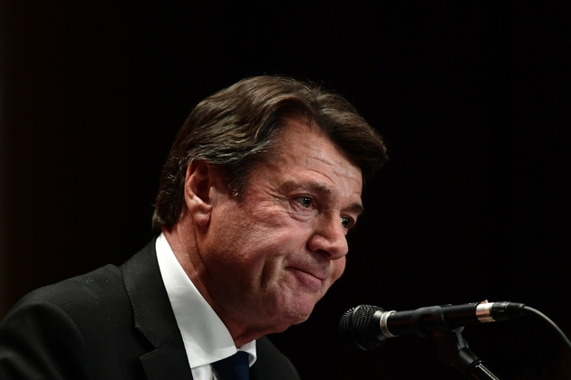 Le maire LR de Nice, Christian Estrosi, le 5 mai 2017 à Paris