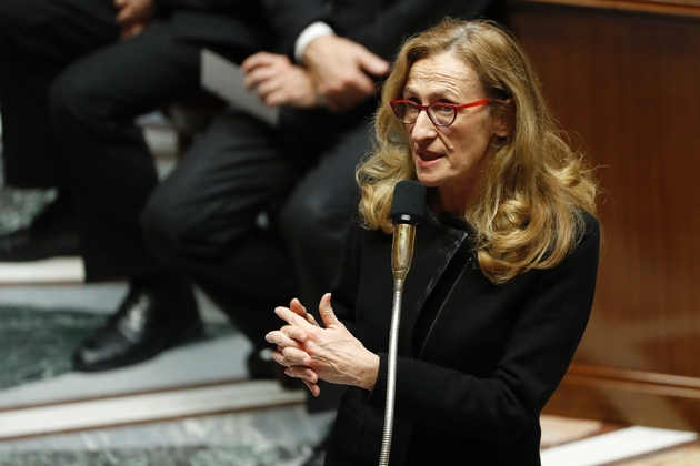 La ministre de la Justice Nicole Belloubet à l'Assemblée nationanle à Paris le 19 décembre 2017