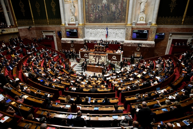 L'Assemblée nationale lors des questions au gouvernement le 31 octobre 2017.