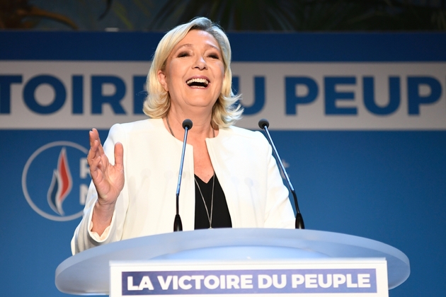 Marine Le Pen le 26 mai 2019 à Paris