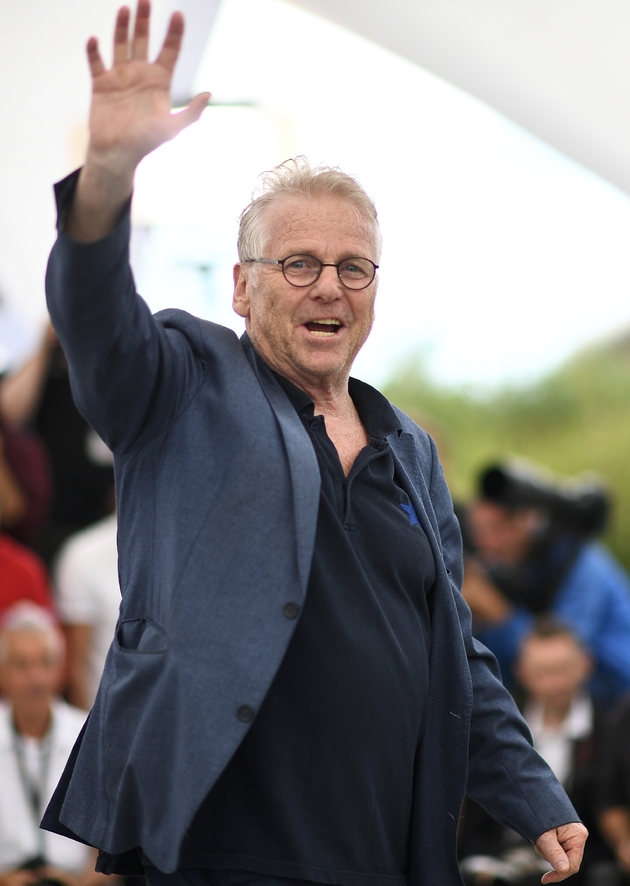 L'eurodéputé Daniel Cohn-Bendit avant la projection du film 