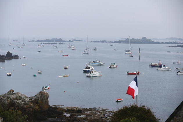 L'archipel de Chausey (Manche), le 7 mai 2017