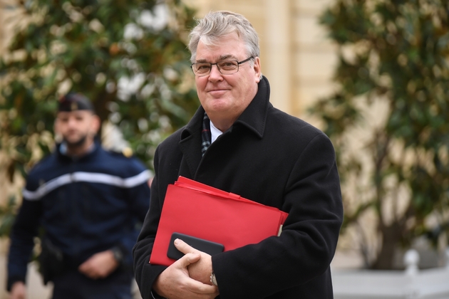 Le haut-commissaire aux Retraites Jean-Paul Delevoye le 25 novembre 2019 à Matignon