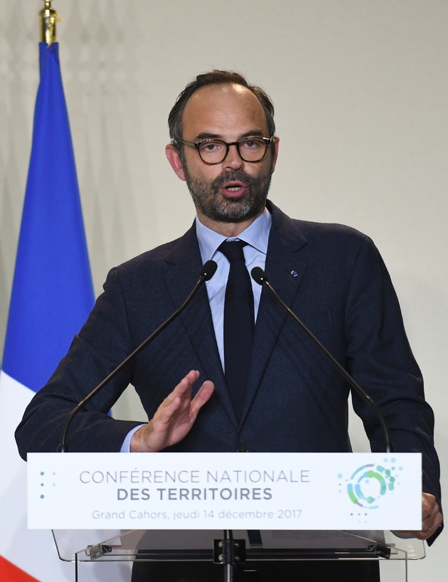 Edouard Philippe s'exprime lors de la deuxième 