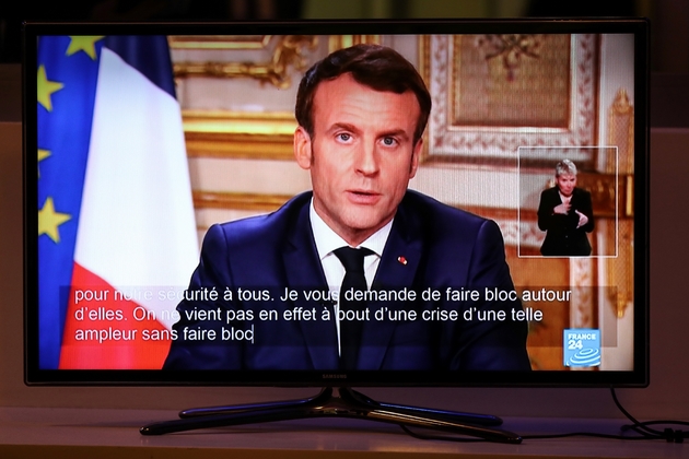 Intervention d'Emmanuel Macron le 12 mars 2020 au 20H00 de TF1